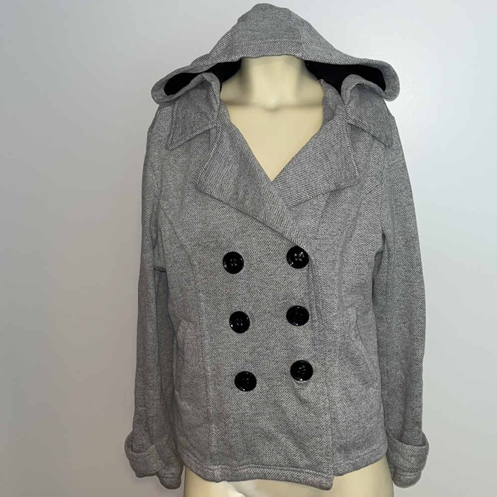 Sebby Gray Hooded Sweatshirt